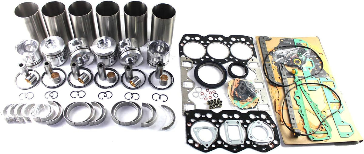 Engine Rebuild Kit Gasket Kit for Mitsubishi S6K S6KT Excavator Y4382