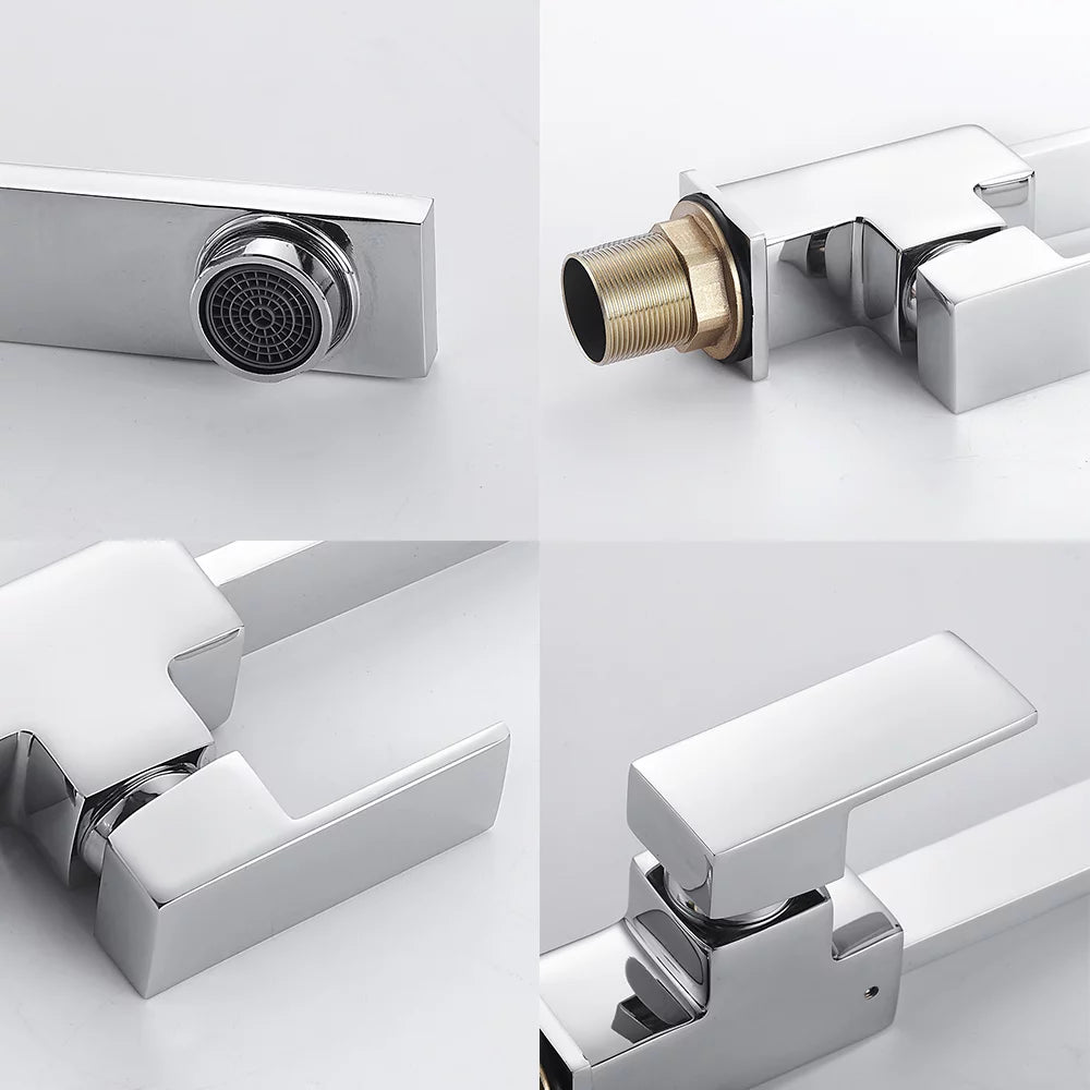 Black Chrome Kitchen Mixer Tap A768964