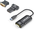 USB 3.0 to DVI/HDMI/VGA Video Adapter with Audio Port Pack of 2 D823802