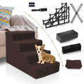 4 Tiers Non-Slip Plastic Dog Stairs & Steps N2932