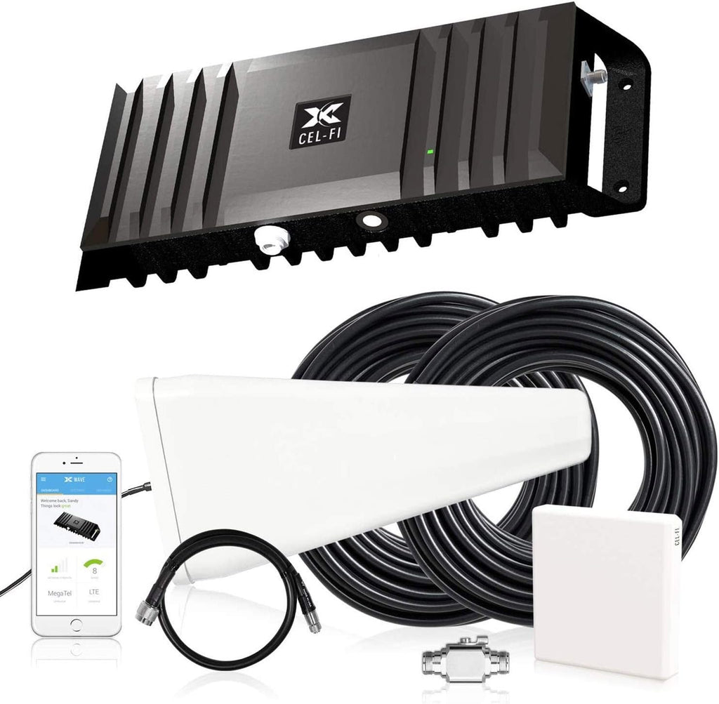 Cell Phone Signal Booster with 2 Directional Panel Antenna S313450