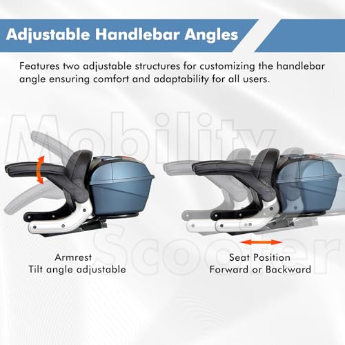 800W All Terrain Mobility Scooter with Seat and Remote Control F50169