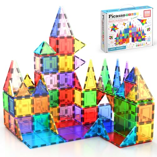 100 Piece Set Magnetic Building Tiles T25836