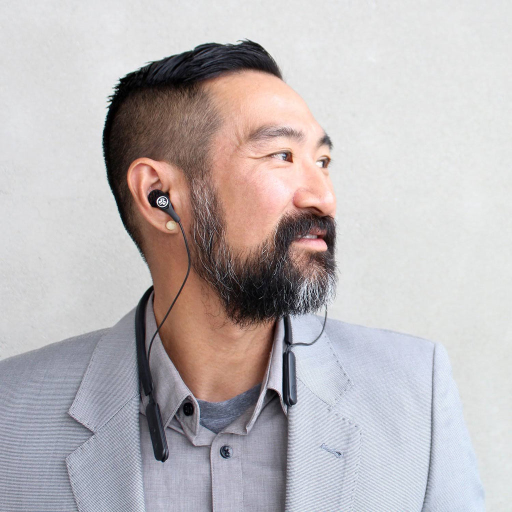 Black Wireless Active Noise Canceling Earbuds M36062