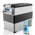 53 Quarts Portable Electric Car Cooler Refrigerator Freezer Compressor Camping A16492