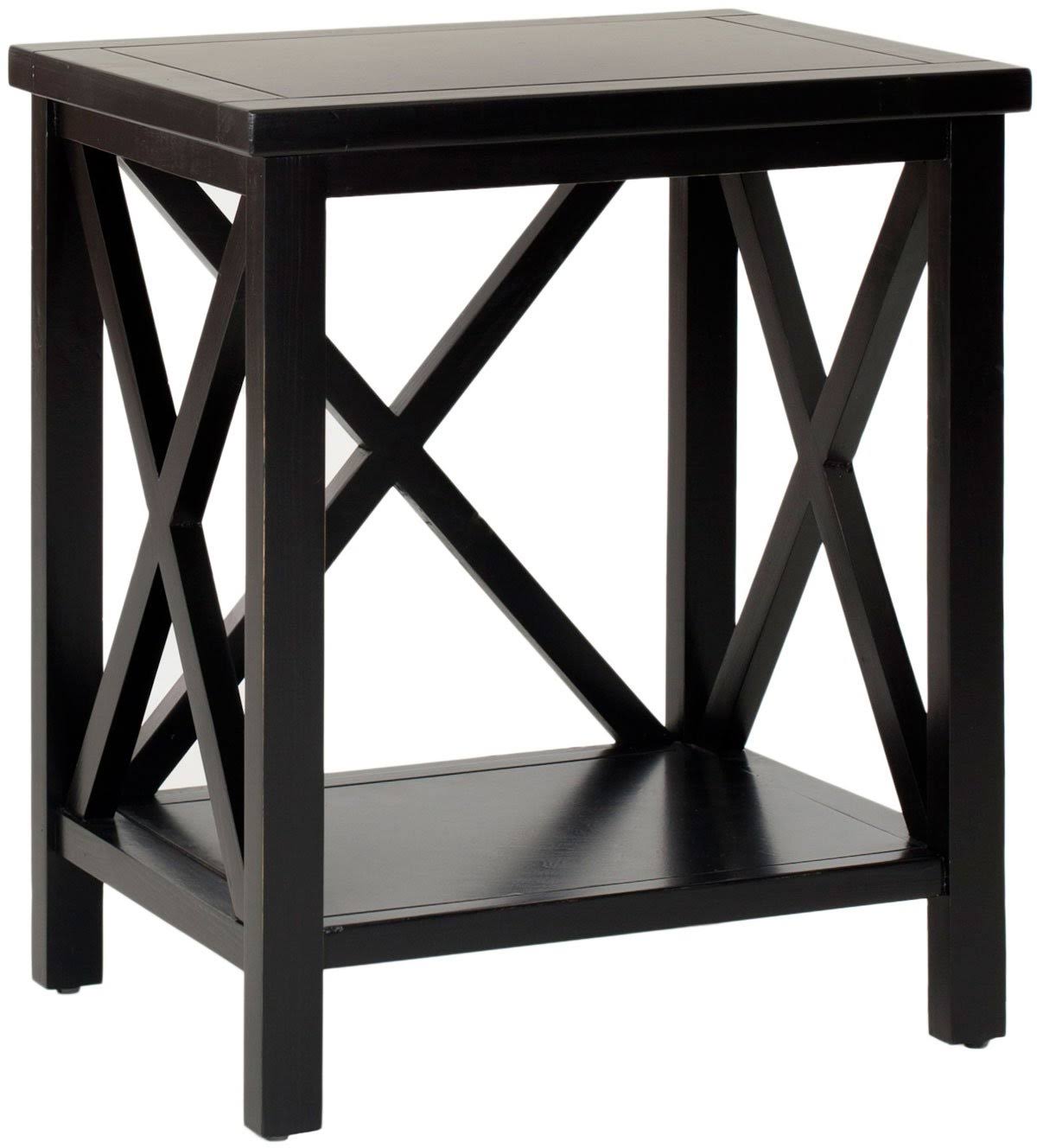 Dusty Green Cross Back End Table W165469