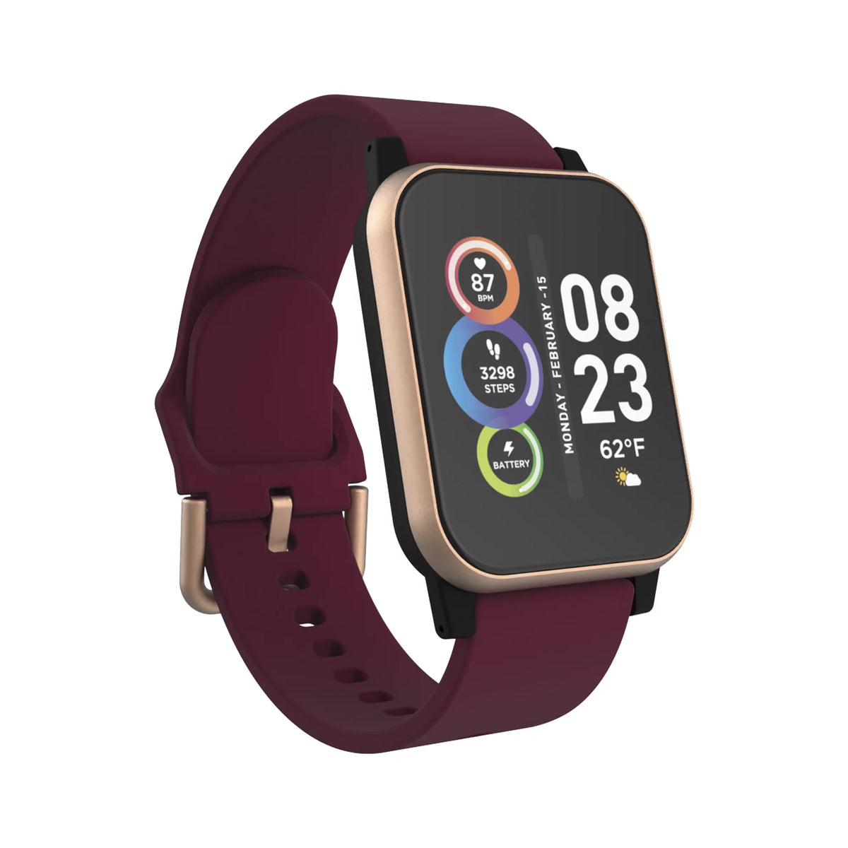 Burgundy Smartwatch F77489