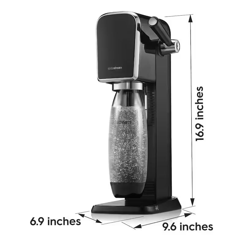 Black Sparkling Water Maker G467