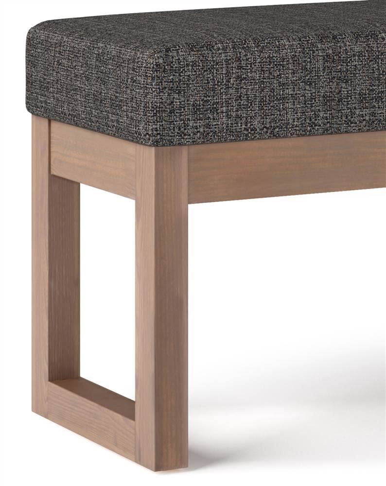 Gray Ottoman Bench V133003