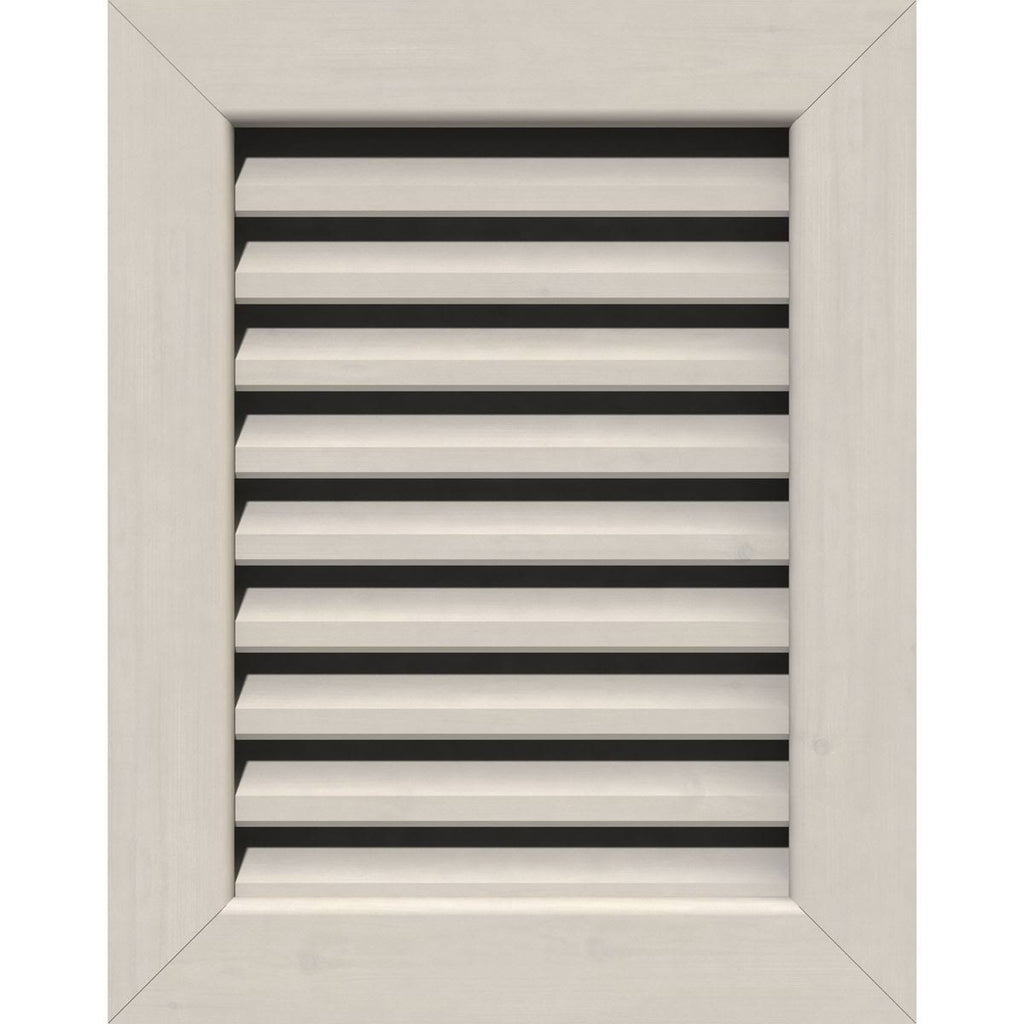 Primed Smooth Vertical Gable Vent Y3091