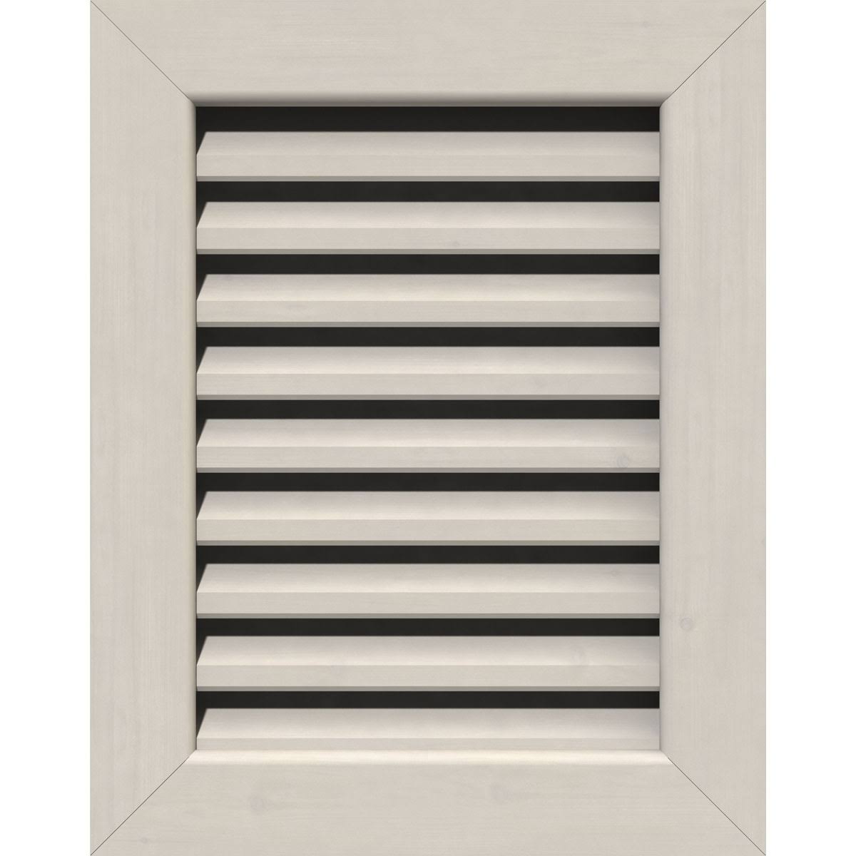 Primed Smooth Vertical Gable Vent Y3091