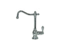 Matte Black Point-of-Use Drinking Faucet with Double Curved Body and Curved Handle X42942