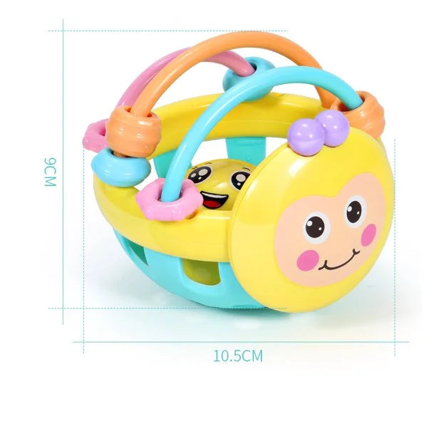 Sensory Teether Toy Silicone Rattle Ball H404966