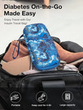 Portable Insulin Pen Cooler Travel Case and 4 Gel Ice Packs Z247
