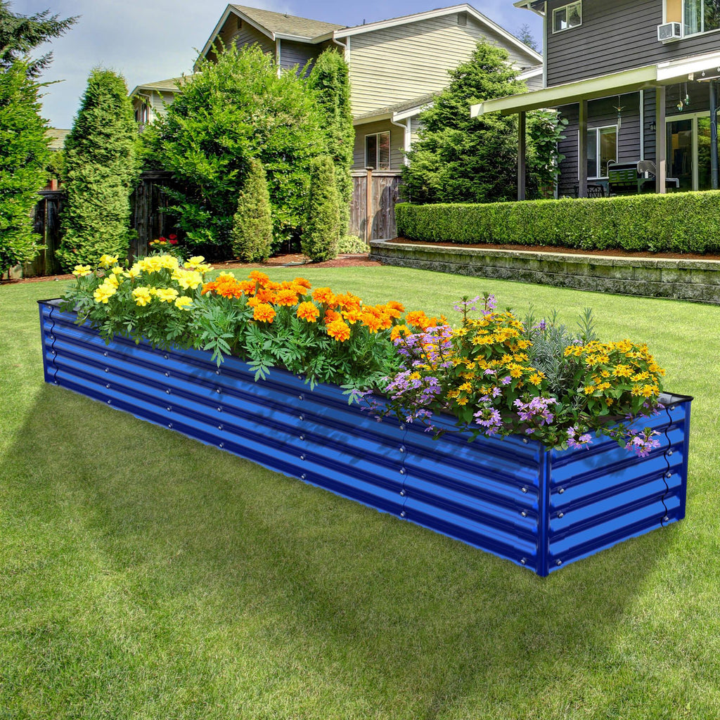 17 Tall Rectangle Raised Garden Bed G728110