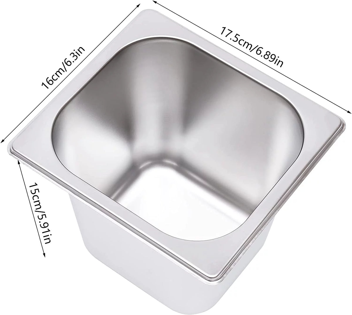 850W Stainless Steel 4-Pan Commercial Food Warmer K37996