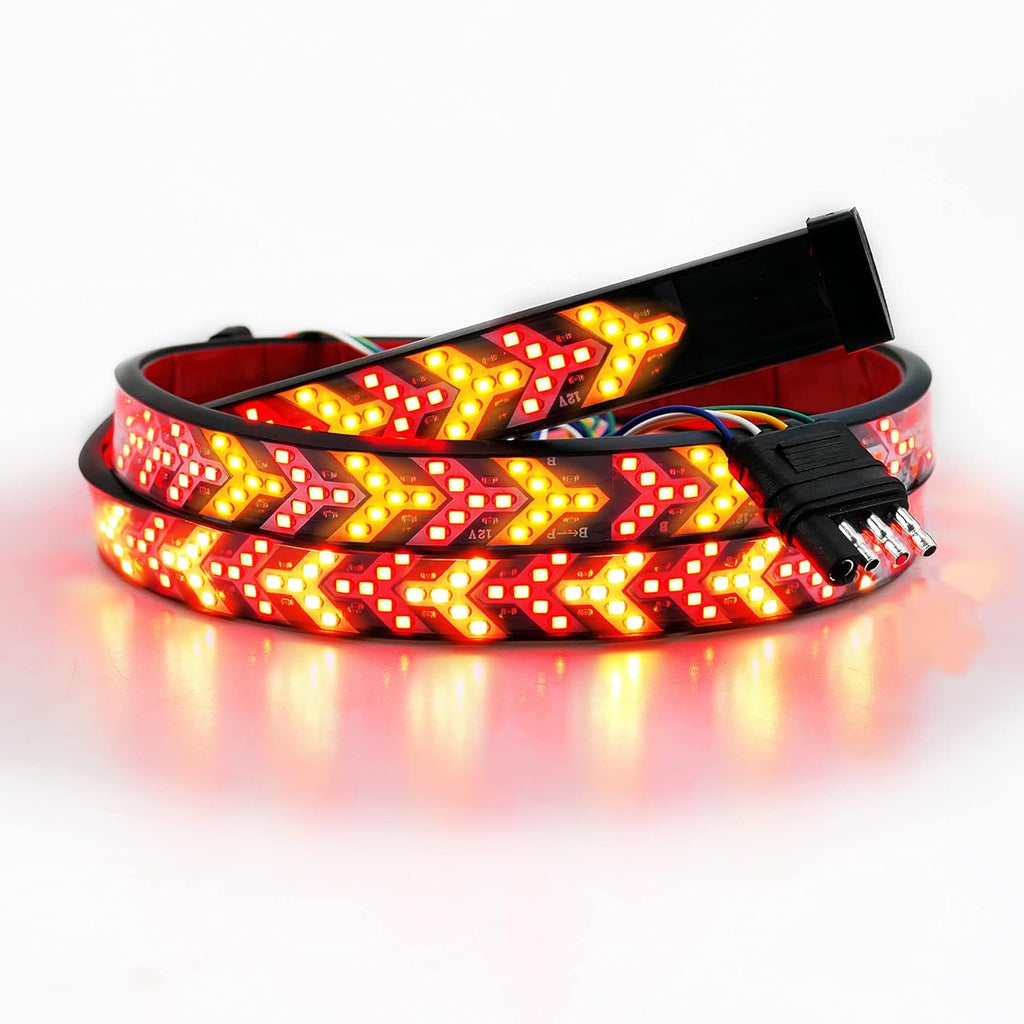 60 Inch 528 LED Tailgate Light Bar with 4-Pin Flat Connector Pack of 2 X832214