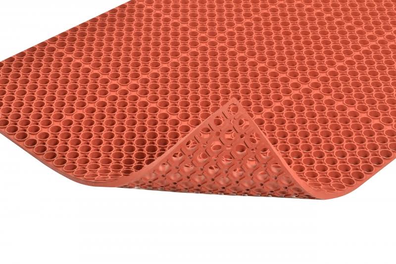 Red Drainage Mat U9429
