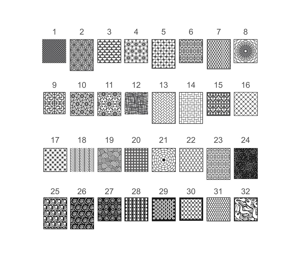 Lattice Panel Screen for Wall Panels T802372
