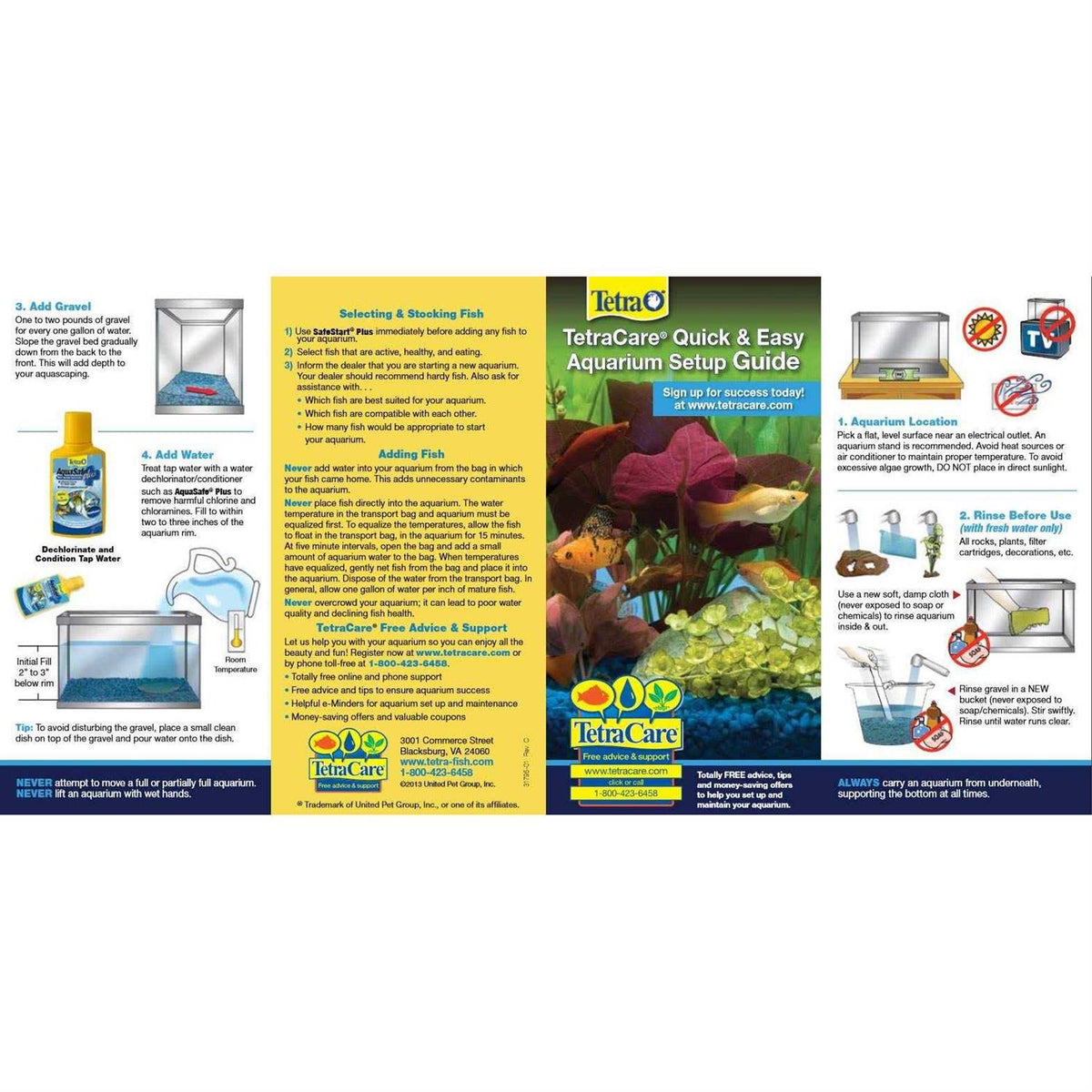 55-Gallon Starter Aquarium with Net E225