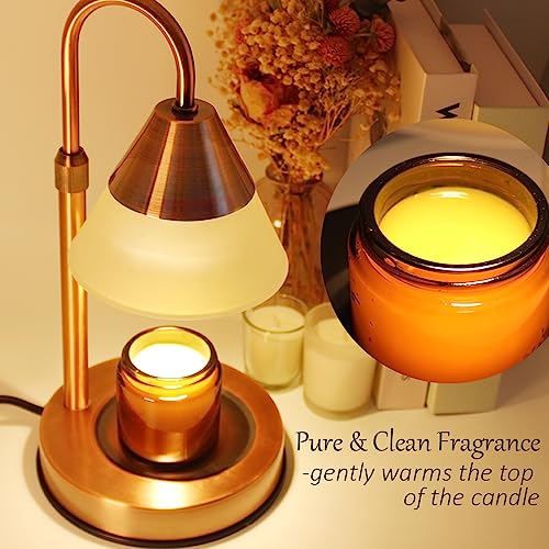 Rose Gold Electric Candle Warmer Lamp with Timer S6757