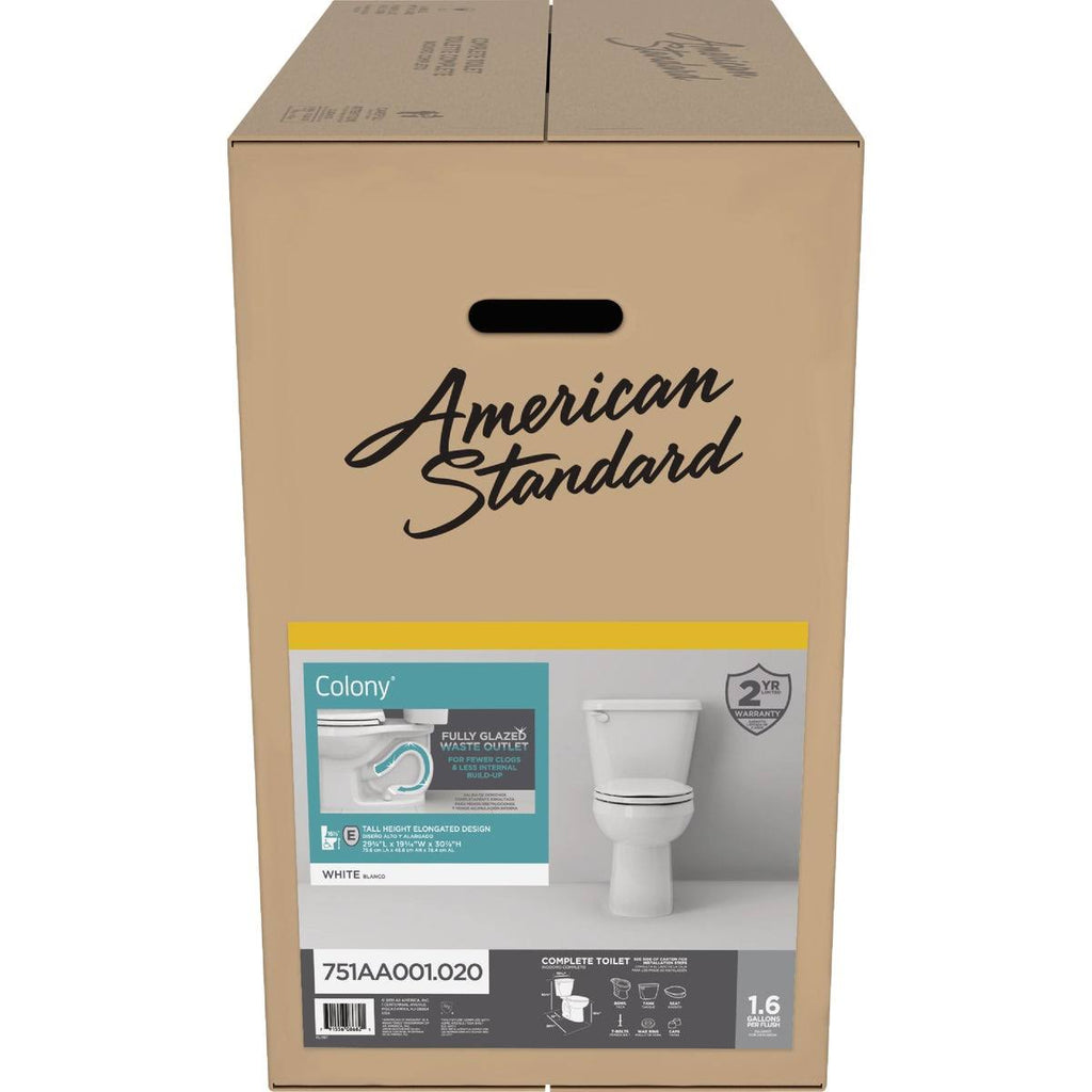 White Elongated Toilet H973870
