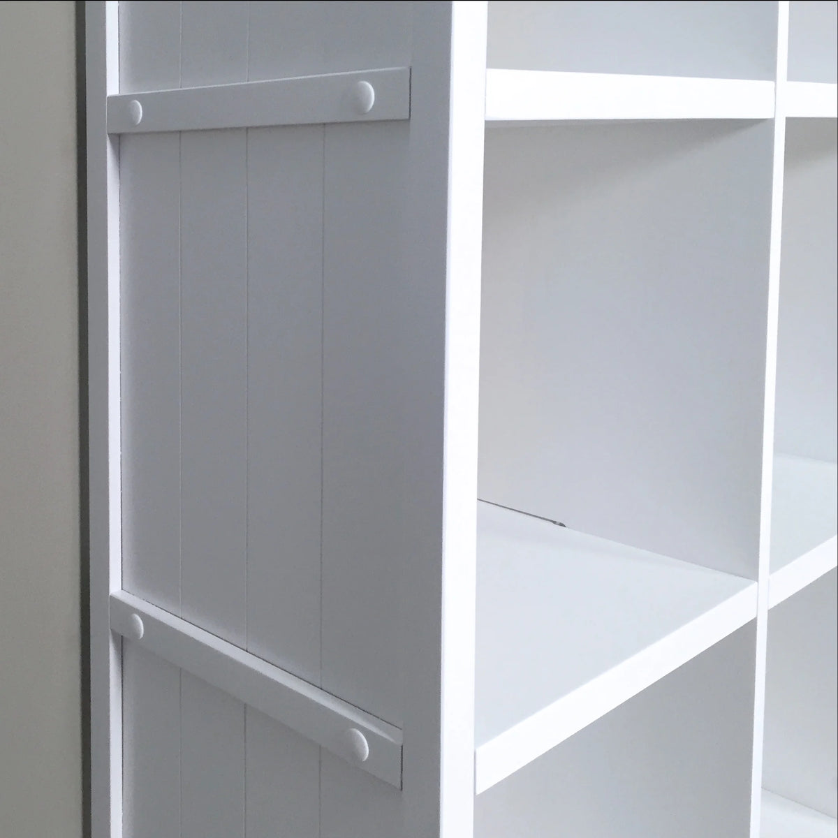 Solid Wood 9 Cube Storage Organizer White W792