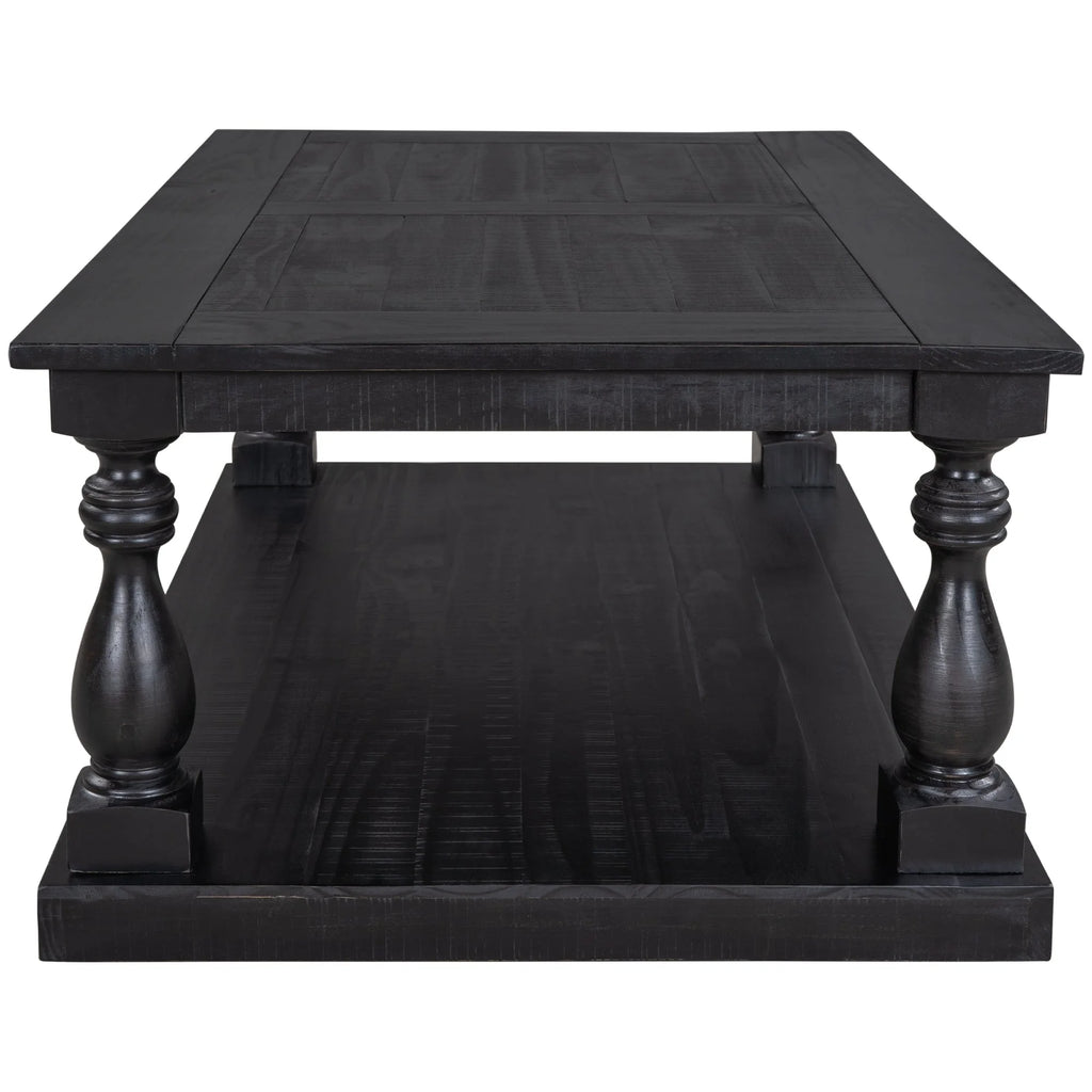 Black Storage Coffee Table C187