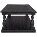 Black Storage Coffee Table C187