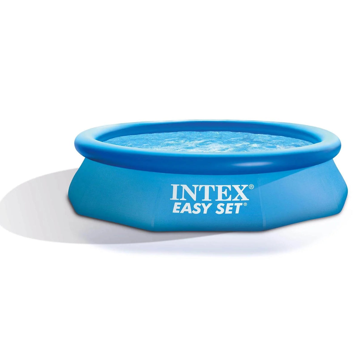 10ft x 30in Inflatable Above Ground Swimming Pool with Pump A508356