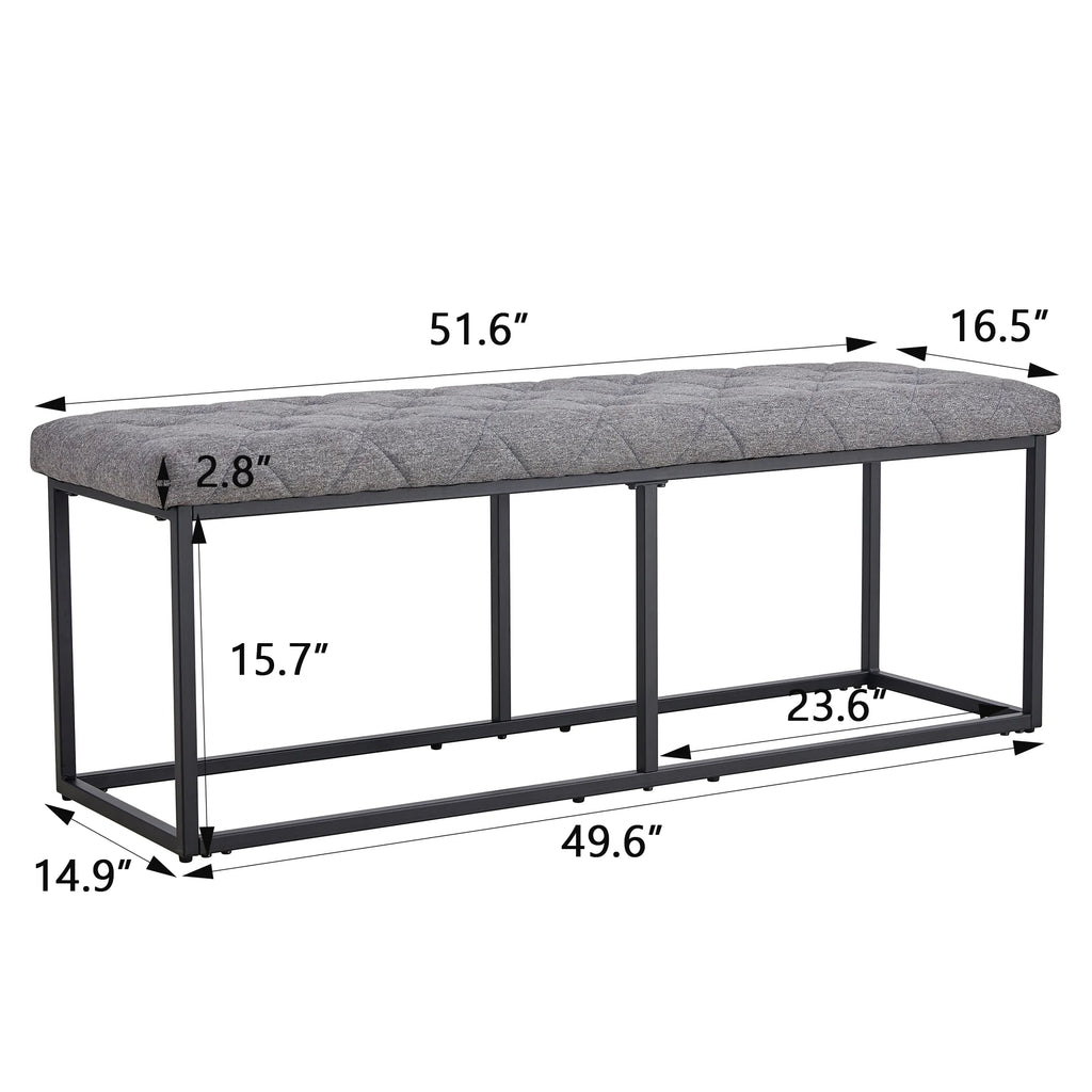 63" 6-Piece Dining Table with 4 Chairs & 1 Bench C3916