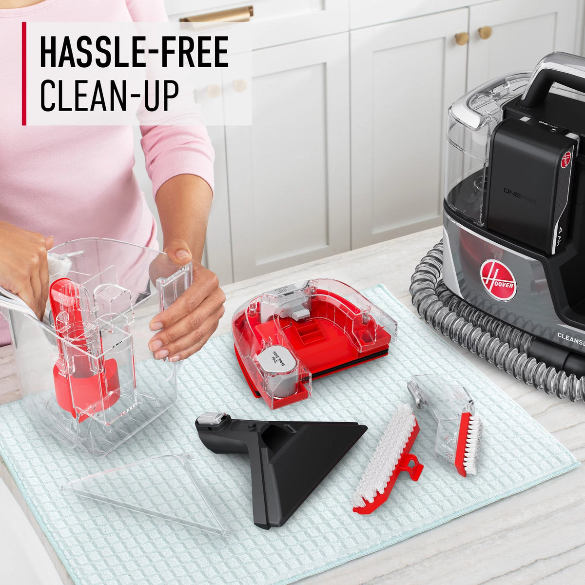 Cordless Portable Carpet Stain and Upholstery Spot Cleaner D9641