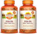 1200 mg Omega-3 Fish Oil Softgels, Pack of 2 S345
