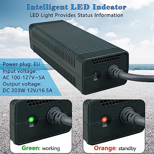 100-127V 203W AC Adapter Power Supply for Xbox 360 Console P85084