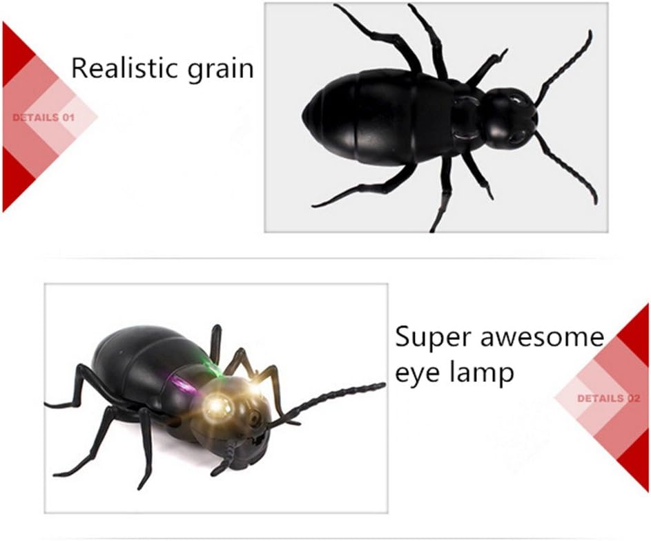 Infrared Remote Control RC Toy Prank Reptile Insects Q87075