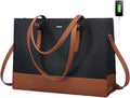Leather Waterproof Laptop Tote Bag for 15.6 inch Computer D211807