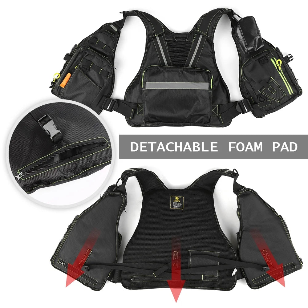 Fishing Floatation Vest Waistcoat Q630