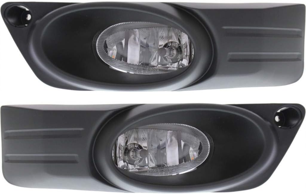 Fog Light Assembly Pair for Honda Fit 2012-2014 Y7528