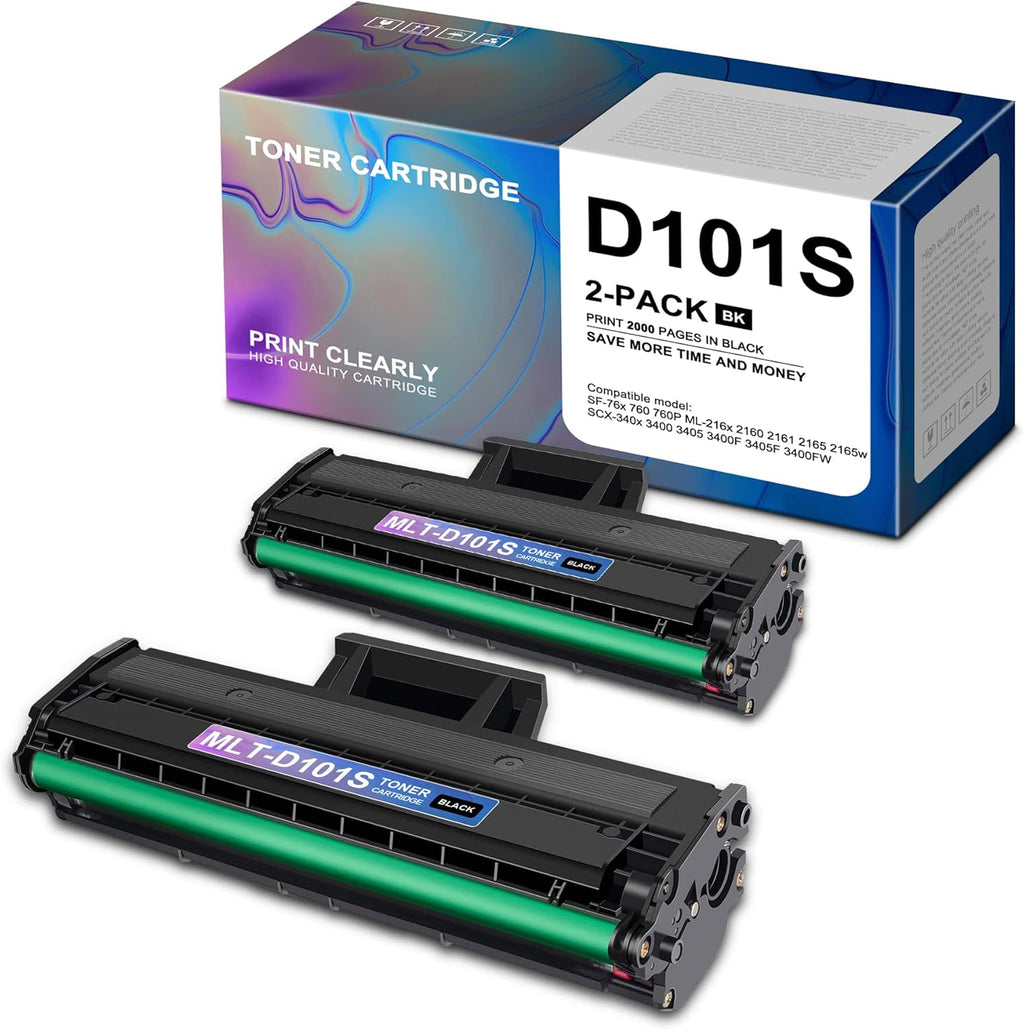 2 Pack Black Toner Cartridge R2866