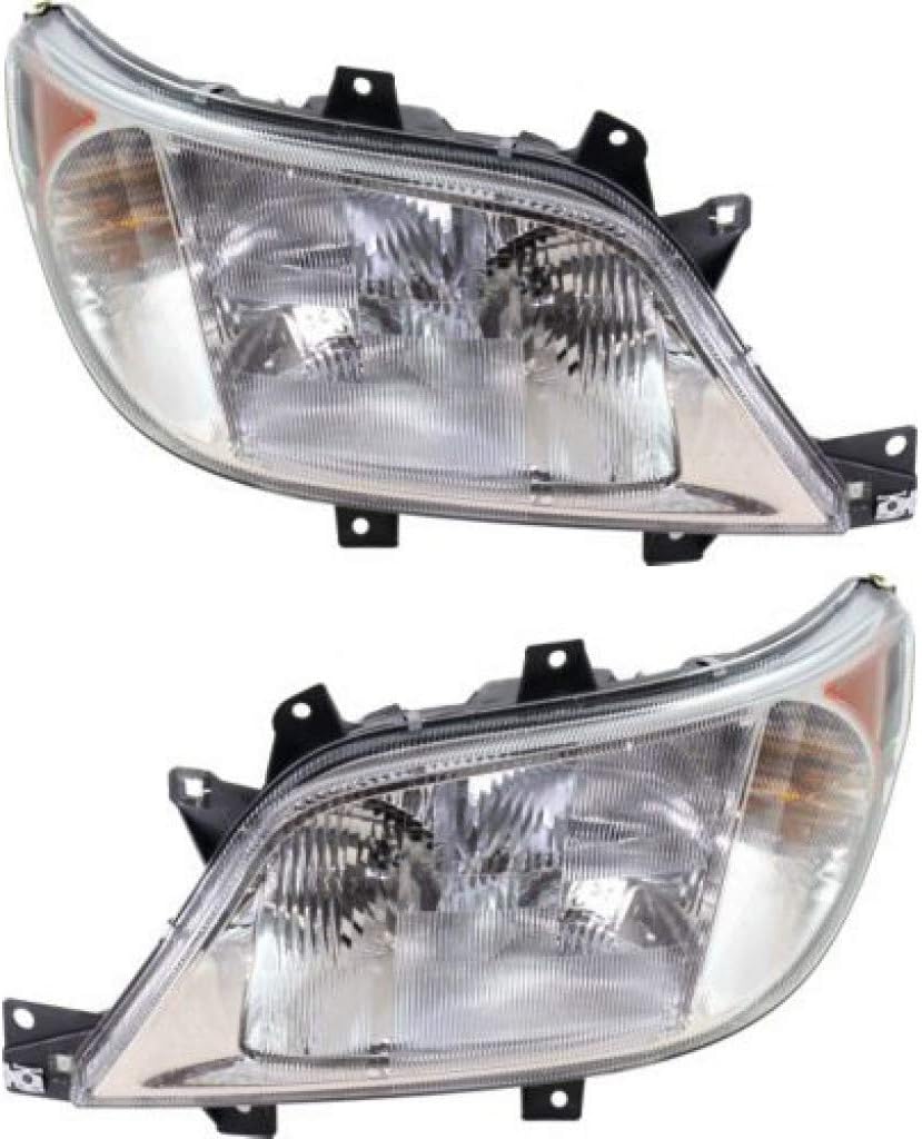 Pair Headlight for Dodge Truck Sprinter 2003-2006 J2525