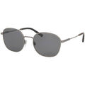 Gunmetal Oval Sunglasses Y786