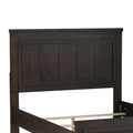 Full Panel Headboard Rustic Grey U72991