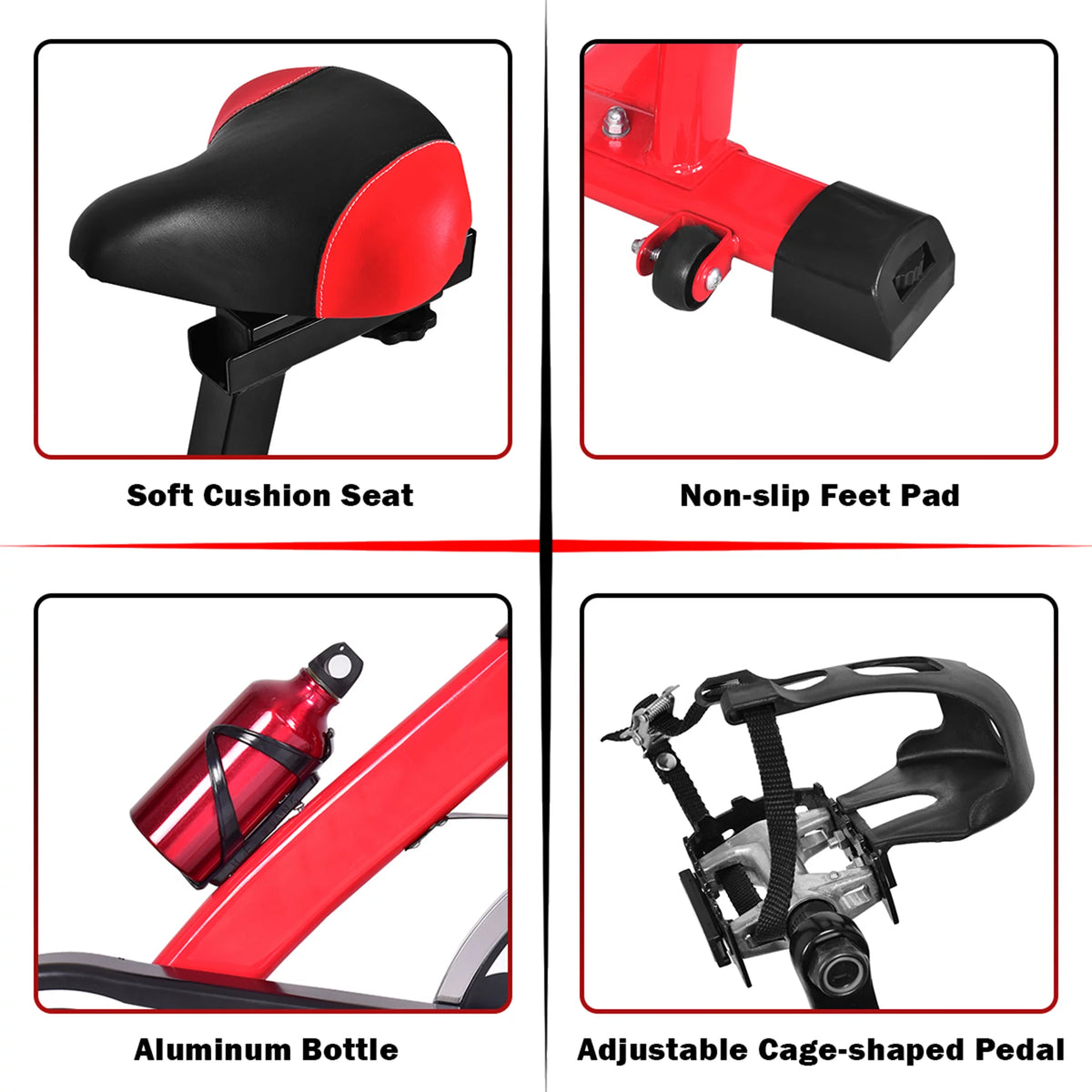 Exercise Bike with Adjustable Resistance C75755