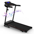 Folding Incline Treadmill with Smart LCD Display, 265lbs, 2.5HP Electric Treadmill H73502