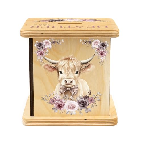 Wooden Piggy Bank Z964