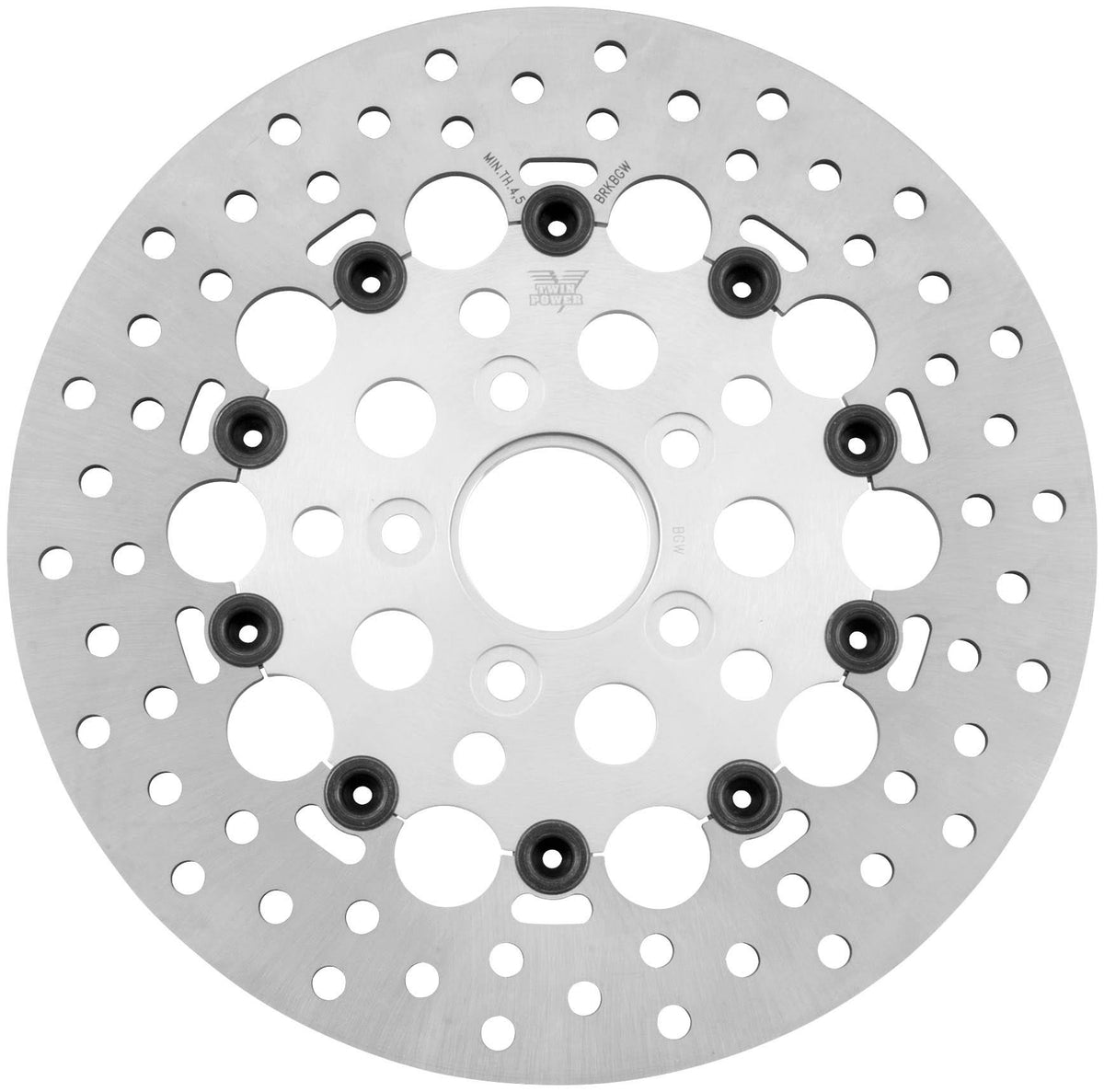 Silver Floating Hole Rotor I913
