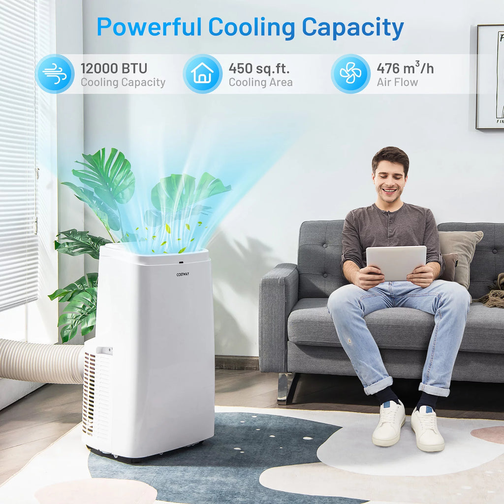 8150 BTU Portable Air Conditioner 3-in-1 L875779