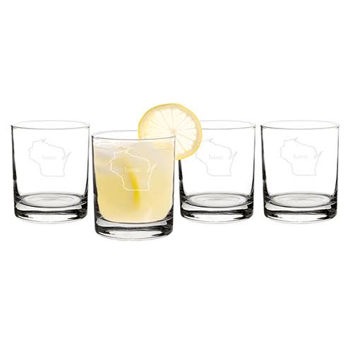 Set of 4 Drinking Glasses Q69282