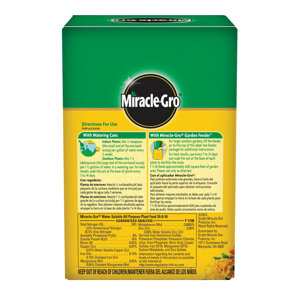 Water Soluble All Purpose Plant Food 1.5 lbs J3373