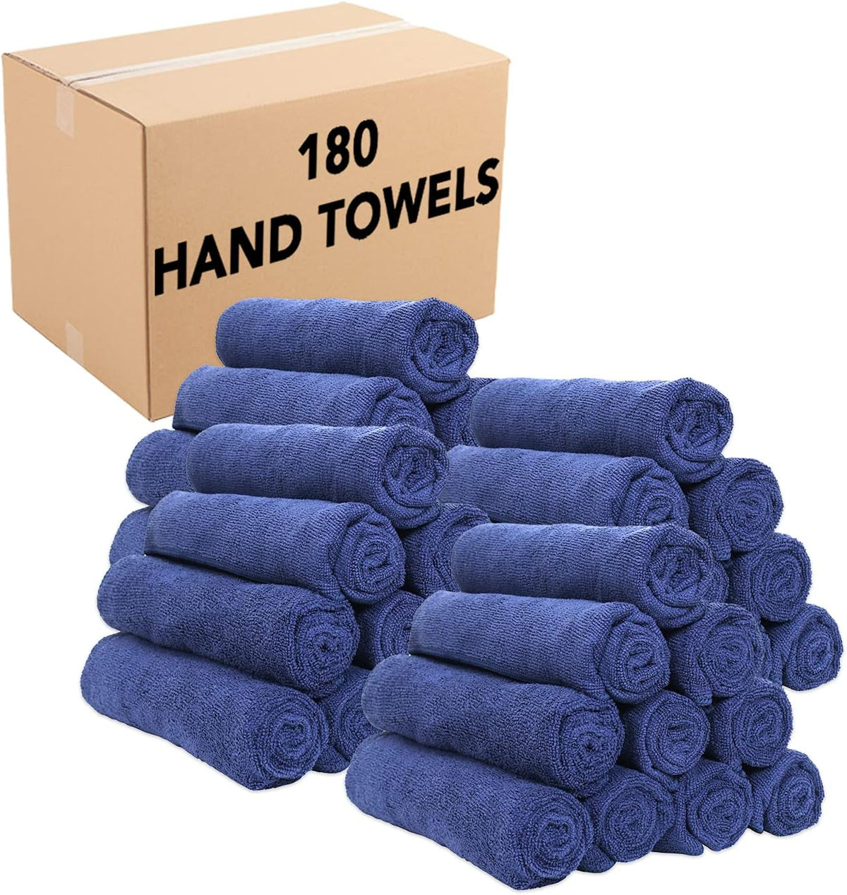 Microfiber Hand Towels 15x24 Blue G79508